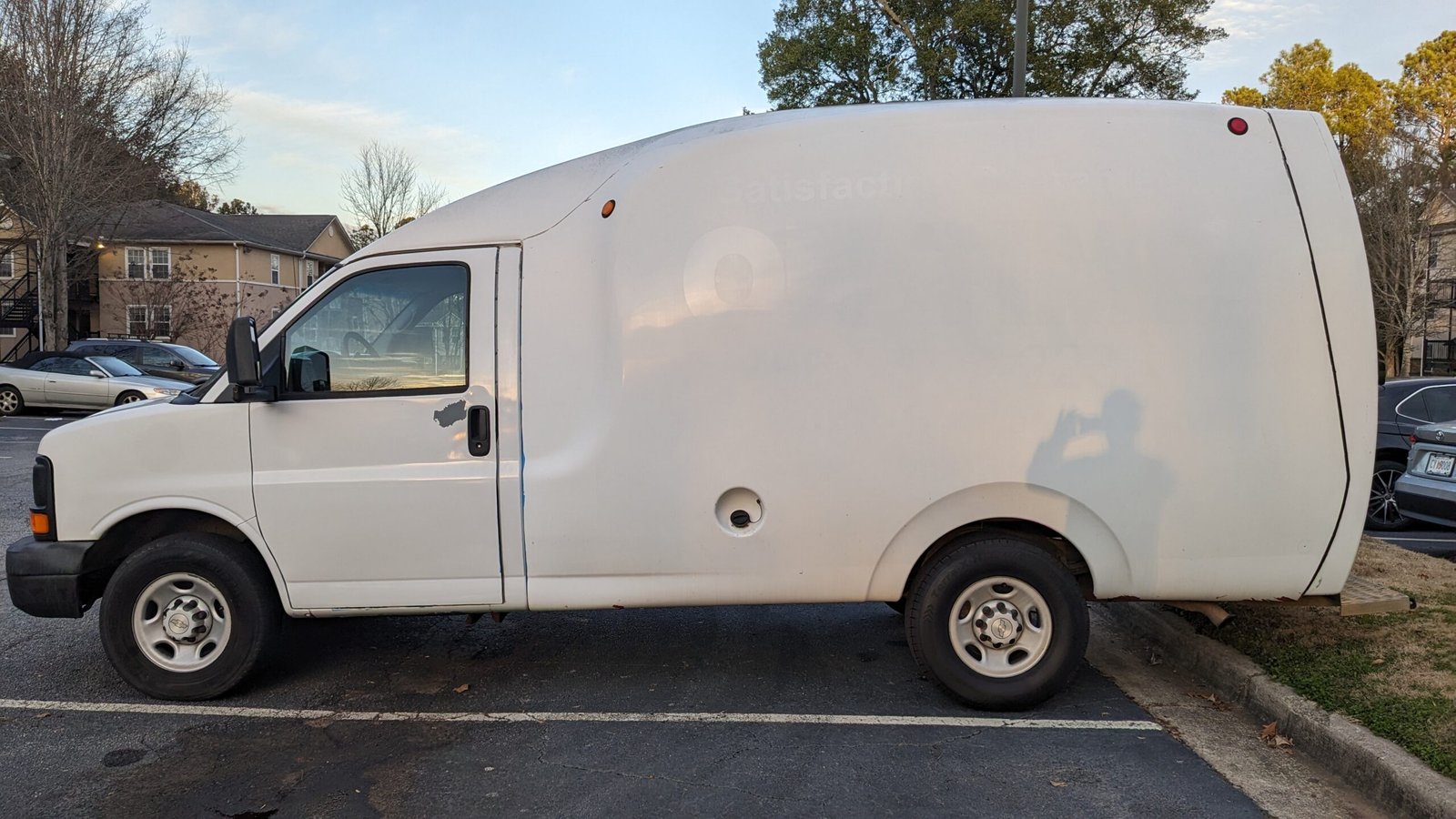 Driver side parking lot